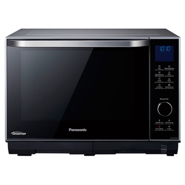 მიკროტალღური ღუმელი Panasonic NN-DS596MZPE, 1000W, 27L, Microwave Oven, Black/Silver