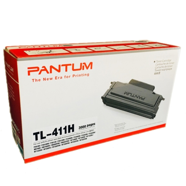 კარტრიჯი Pantum TL-411H  original  Laser Toner Cartridge (3000 გვერდი) For M7100DN  M7100DW