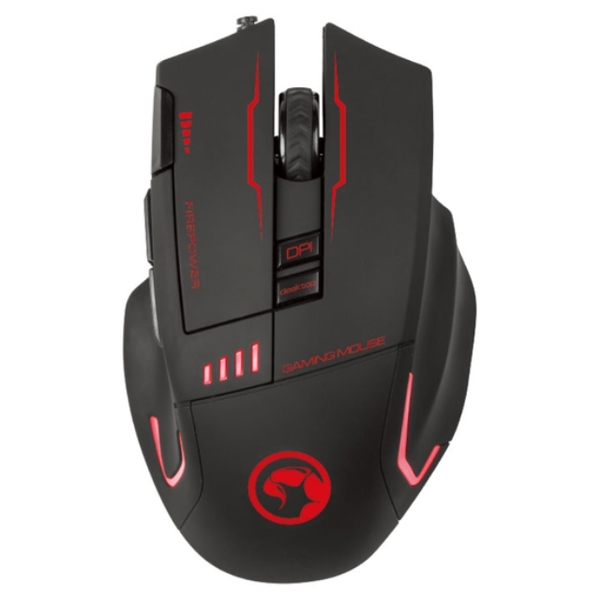 მაუსი MARVO G909+G1WIRED  GAMING MOUSE AND MOUSE PAD