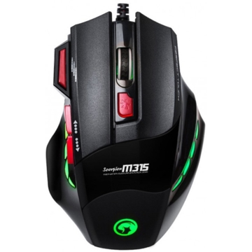 მაუსი MARVO M315+G1 WIRED GAMING MOUSE AND  MOUSE PAD  COMBO