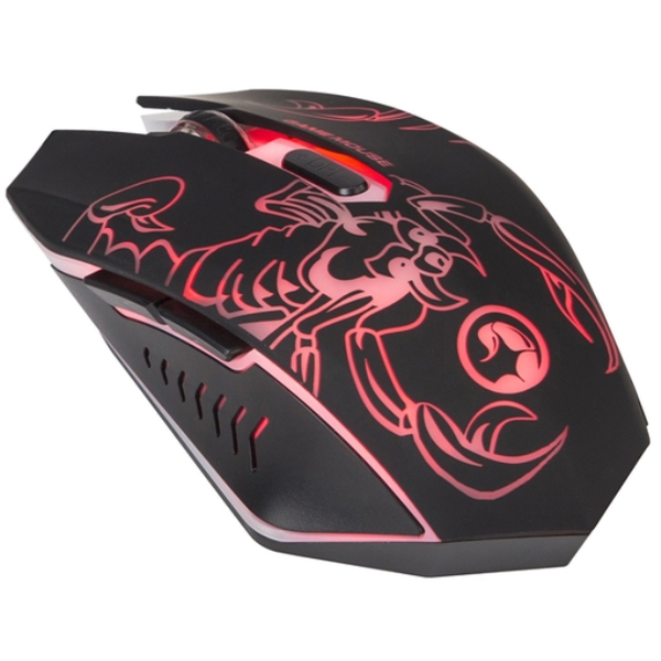 მაუსი MARVO M316 WIRED GAMING MOUSE 800120016002400 DPI 7 COLOR USB BLACK