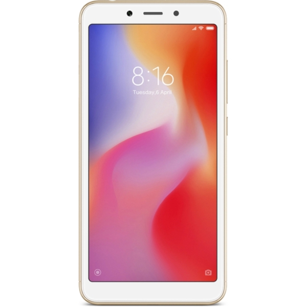 მობილური ტელეფონი XIAOMI REDMI 6 (GLOBAL VERSION) 3GB32GB DUAL SIM LTE GOLD