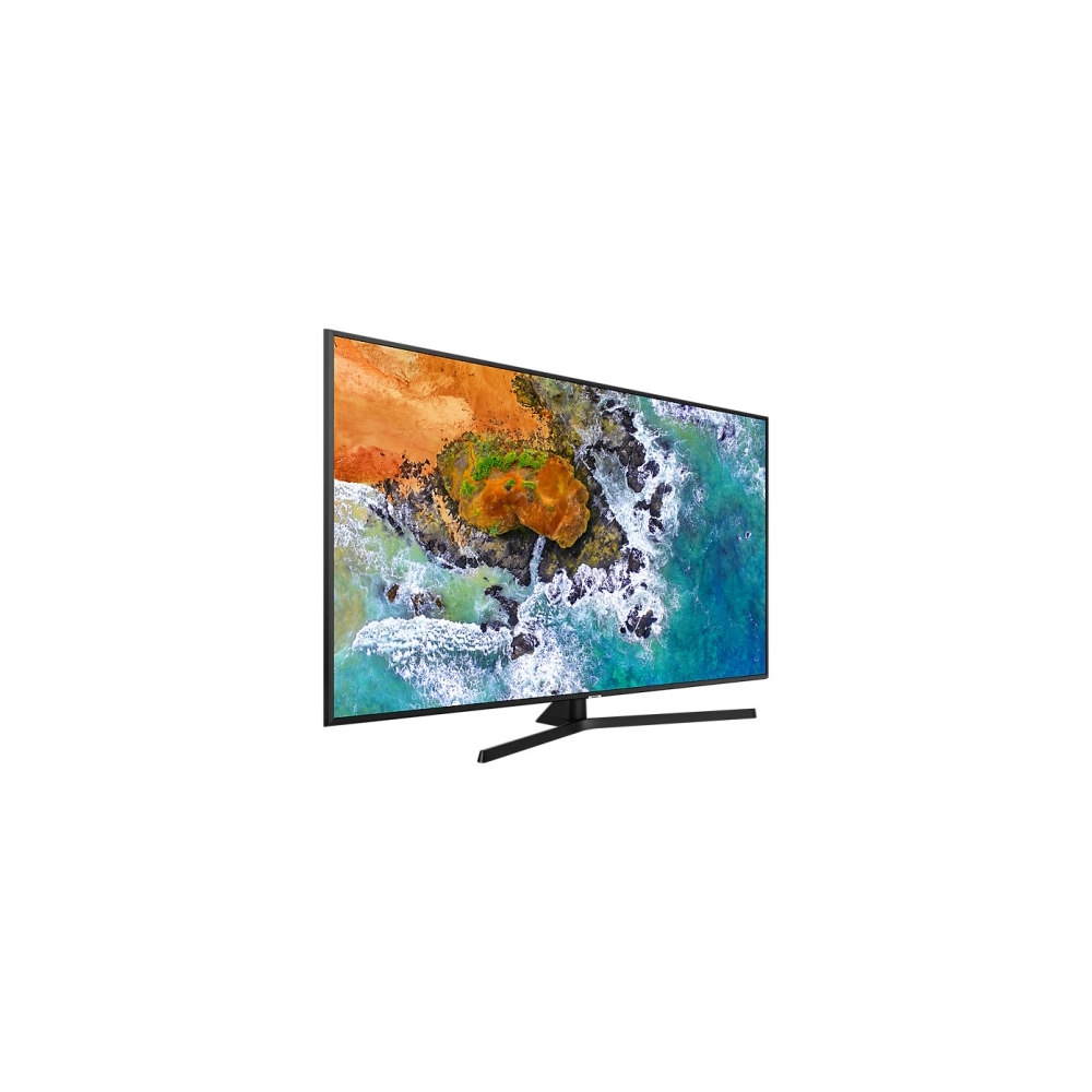 ტელევიზორი LED SAMSUNG TV 55"(140CM)  UE55NU7400UXRU  SMART UHD 3840×2160 HDMI X3; MHL; USB X2, ETHERNET (RJ-45), WI-FI DVB-TT2CSS2 2X10W