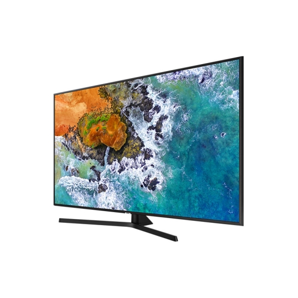 ტელევიზორი LED SAMSUNG TV 55"(140CM)  UE55NU7400UXRU  SMART UHD 3840×2160 HDMI X3; MHL; USB X2, ETHERNET (RJ-45), WI-FI DVB-TT2CSS2 2X10W