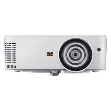 VIEWSONIC PS501XXGA (1024X768), 3400 LUMENS, 22000:1 CONTRAST, EXCLUSIVE SUPERCOLOR TECHNOLOGY, 0.6 SHORT THROW RATIO, 32DB27DB NOISE LEVEL, 2W SPEAKER, 3D COMPATIBLE, 1X HDMI, 2X VGA IN, 1X VGA OUT