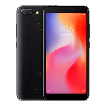 მობილური ტელეფონი XIAOMI REDMI 6 (GLOBAL VERSION) 3GB32GB DUAL SIM LTE BLACK