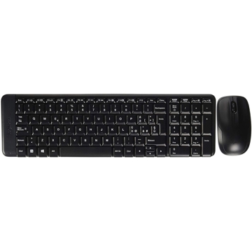 კლავიატურა + მაუსი Logitech 920003169, Wireless, USB, Keyboard And Mouse, Black