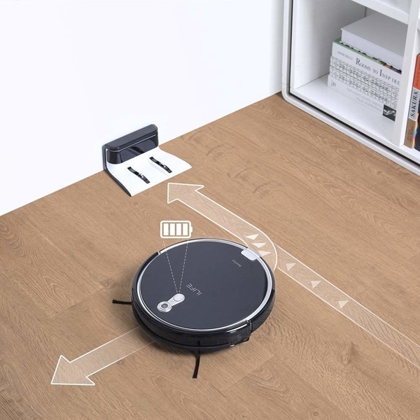 რობოტი მტვერსასრუტი ILIFE A8 Robot vacuum cleaner  Smart Panoramic Navigation & Route Planning,  Navigated cleaning,  360° vision camera,  i-Voice assistance, Automatically docks and charges