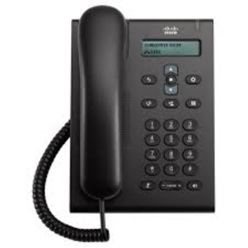 სტაციონალური ტელეფონი Cisco Unified SIP Phone 3905, Charcoal, Standard Handset