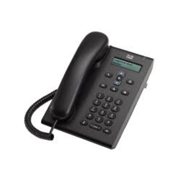 სტაციონალური ტელეფონი Cisco Unified SIP Phone 3905, Charcoal, Standard Handset