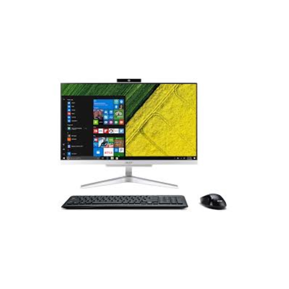 All in One კომპიუტერი Acer Aspire C22-860 AIO 21.5"FullHD IPSIntel Core i5 7200U 4 GB DDR4 2400 1Tb SATA3 4k 5400rpm Intel HD Graphics WiFi+BT Mouse Keyboard USB FreeDOS