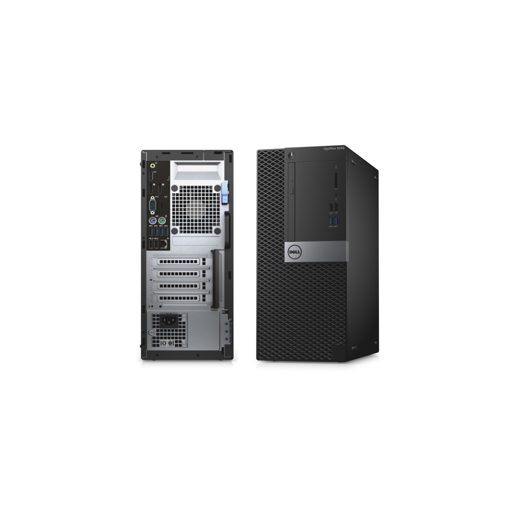 ბრენდ კომპიუტერი DELL OptiPlex 5050MT  (QC/8MB/8T/3.6GHz), 8GB (2X4GB) 2400MHz DDR4 UDIMM(4x slot up to 64GB), 1TB 7.2k RPM SATA 6Gbps Entry 3.5in, Integrated Intel HD Graphics 630