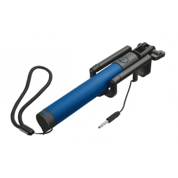 სელფის მონოპოდი TRUST FOLDABLE SELFIE STICK - BLUE