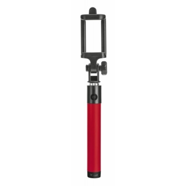 სელფის მონოპოდი TRUST FOLDABLE SELFIE STICK - RED