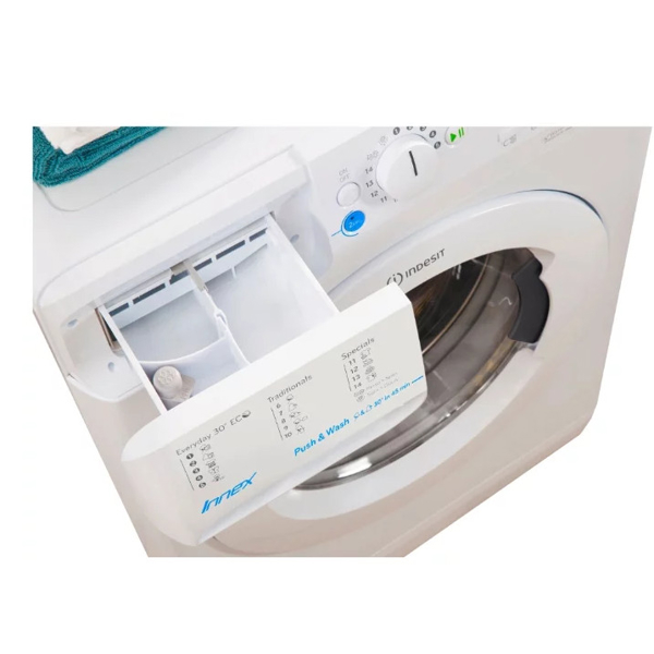 სარეცხი მანქანა INDESIT BWSA 61052 W  6 kg, S 1000, A White