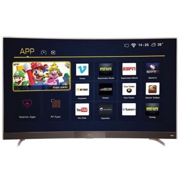 ტელევიზორი LED TCL 55"(140CM) 55P3CUSMS86HS-RU METALLIC CASING  CURVED  SMART  UHD  16:9 8MS  178*178* 280CDM2 4000:1 2XHDMI DVB-TT2S2