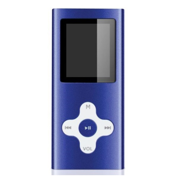 MP3 ფლეიერი MP4 PLAYER  YARVIK Funkick Media Player 4GB, Blue  PMP226