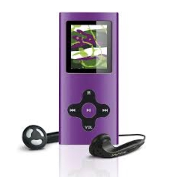 MP3 ფლეიერი MP4 PLAYER  YARVIK Funkick Media Player 4GB, Mid Purple  PMP228