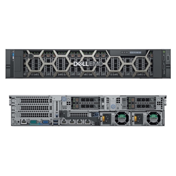 სერვერი DellEMC PowerEdge R740XD Server/ Intel Xeon Gold 6126 2.6G, 12C/24T, 10.4GT/s , 19.25M Cache, Turbo, HT (125W)/ Chassis with Up to 12 x 3.5 Hard Drives for 1CPU Configuration/ PowerEdge 2U LCD Bezel/ Riser Config 1, 4 x8 slots/ 6x32GB RDIMM 2666MT/s Dual Rank / 2x2TB 7.2K RPM NLSAS 12Gbps 512n 3.5in Hot-Plug Hard Drive/ PERC H730P RAID Controller, 2GB NV Cache, Mini card