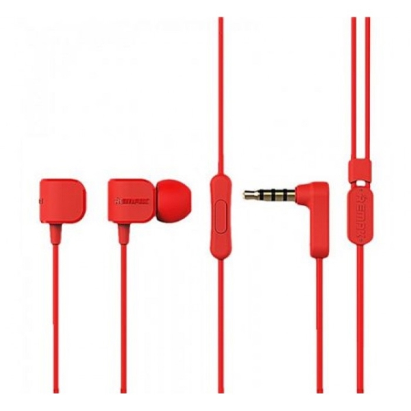 REMAX Earphone RM-502 Red