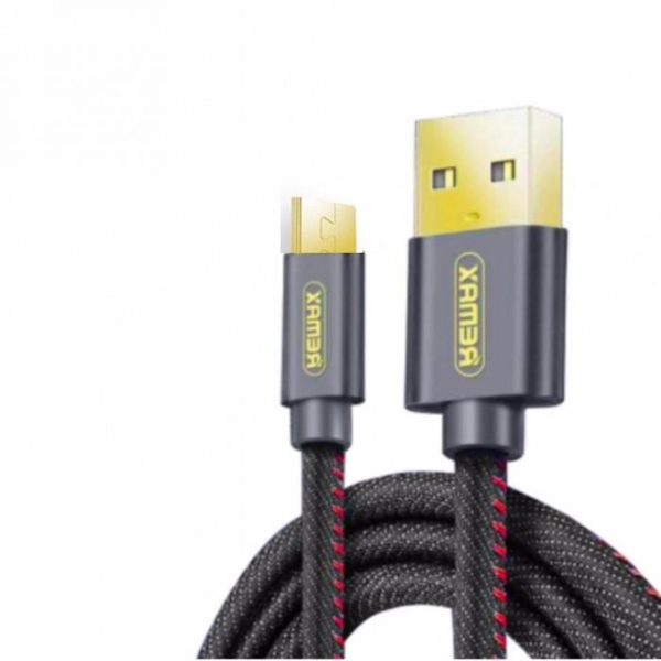 მობილურის დამტენი  Remax Cowboy Data Cable for Type C  RC-096a (Length: 1.2M) Black