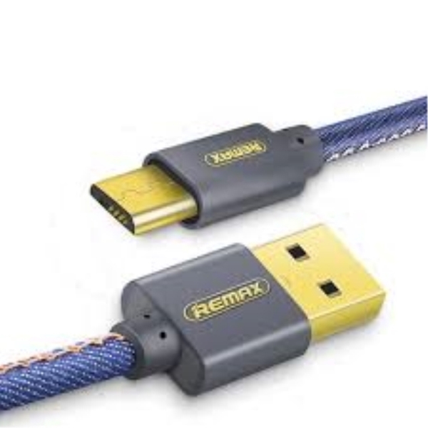 მობილურის დამტენი Remax Cowboy Data Cable for Micro USB RC-096m (Length: 1.2M) Blue