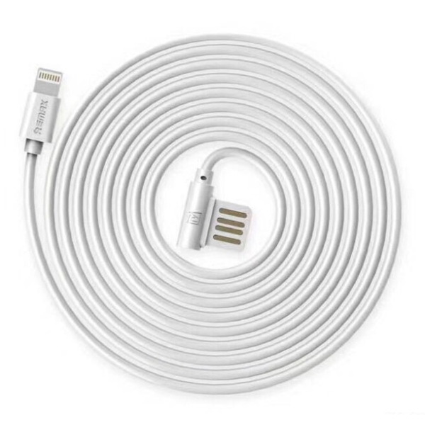 მობილურის დამტენი  REMAX Rayen Data Cable Lighting RC-075i White