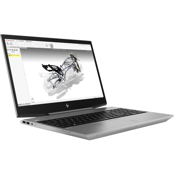 ნოუთბუქი HP i7-8750H 15v G5 / 256GB SATA Three Layer Cell / 8GB (1x8GB) DDR4 2666 / W10p64 / Turbo Silver Plastic / 15.6 FHD AG LED with HD Webcam Narrow Bezel / WLAN Intel 9560 ac 2x2 nvP BT 5 / FPR