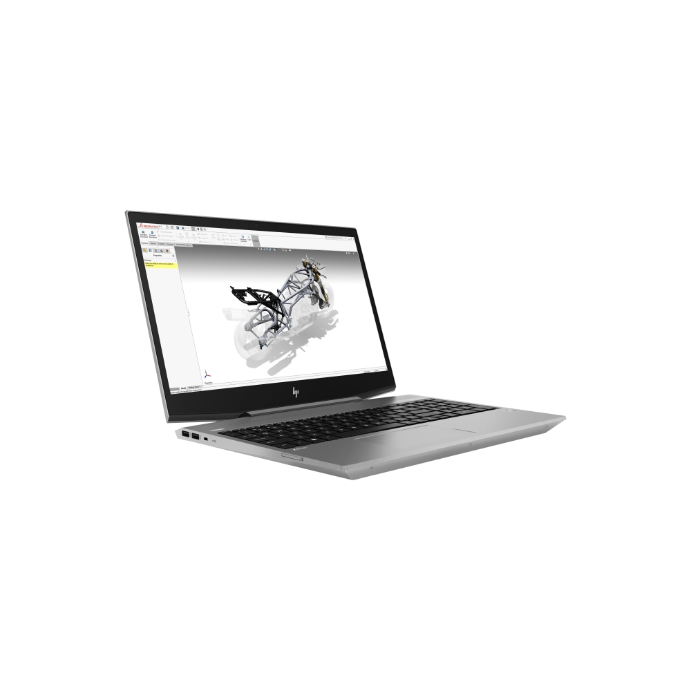 ნოუთბუქი HP i7-8750H 15v G5 / 256GB SATA Three Layer Cell / 8GB (1x8GB) DDR4 2666 / W10p64 / Turbo Silver Plastic / 15.6 FHD AG LED with HD Webcam Narrow Bezel / WLAN Intel 9560 ac 2x2 nvP BT 5 / FPR