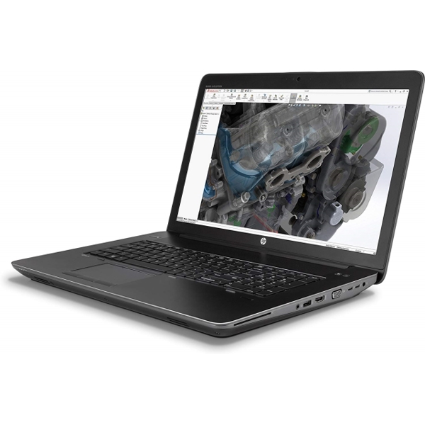 ნოუთბუქი HP ZBook i7-7700HQ 17 G4 / 500GB 7200 SATA-3 / 8GB (2x4GB) DDR4 2400 / W10p64 / 17.3 FHD AG LED flat / NVIDIA Quadro M1200 4GB / WLAN Intel 8265 ac 2x2 nvP BT 4.2 / FPR 