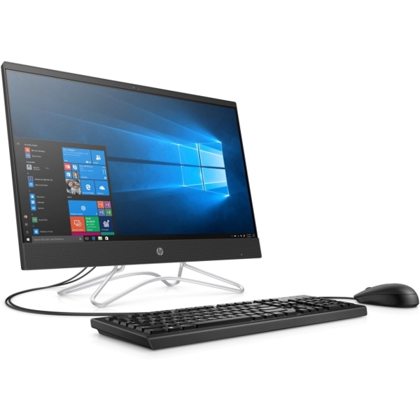 ALL IN ONE კომპიუტერი HP 200G3-21.5All-in-i5-8250U / 4GB / 1TB HDD / DOS / DVD-WR n-Windows / 1yw / kdb / USBmouse / Realtek AC 1x1 WW with 1 Antenna / Sea and Rail / Jet Black Plastic