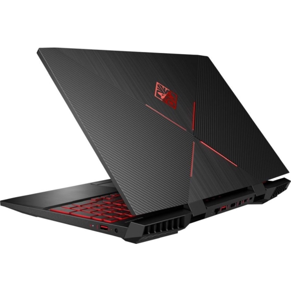 ნოუთბუქი HP COMPAQ OMEN 15 BY   15.6 FHD   I7-8750HQ,  12GB,  1TB+128GB, GTX 1050TI 4GB, FREEDOS, NO ODD  BLACK