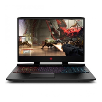 ნოუთბუქი HP COMPAQ OMEN BY HP  15.6 "   I7-8750H,  8GB,  1TB + 128GB,  GTX 1050 2GB,  FREEDOS, NO ODD  BLACK