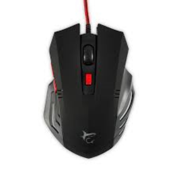 მაუსი WHITE SHARK GAMING MOUSE GH-1602 HANNIBAL  3200 DPI BLACK \RED