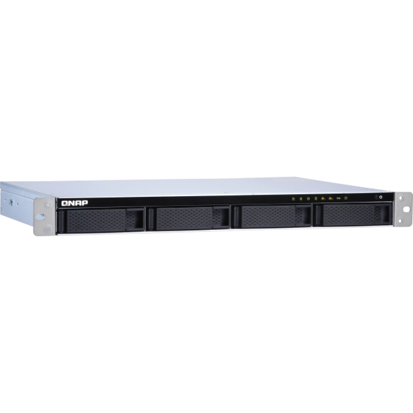 Storage system Qnap TS-431XeU-2G, 4-Bay Rack 1U NAS, 1.7GHz, 2 GB DDR3 SODIMM RAM, SATA 6Gb/s, White