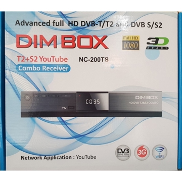 TV მიმღები DIMBOX DVB-T2+S2 DIMBOX NC-200TS