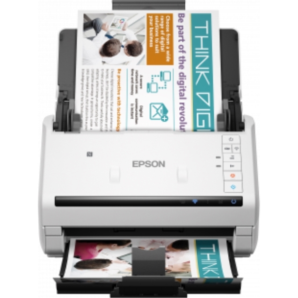 სკანერი EPSON DS-570W Scan Speed: 35ppm / 70ipm  USB 3.0 and 2.0, Wi-Fi, 300dpi