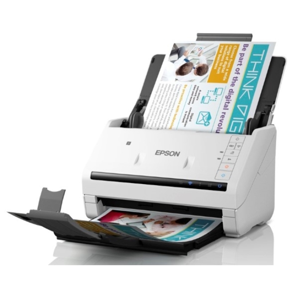 სკანერი EPSON DS-570W Scan Speed: 35ppm / 70ipm  USB 3.0 and 2.0, Wi-Fi, 300dpi