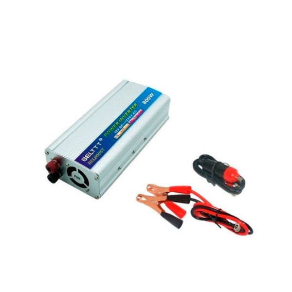 12 დან 220 გადამყვანი BEL800ST BELTTT 12V-800W CAR INVERTER