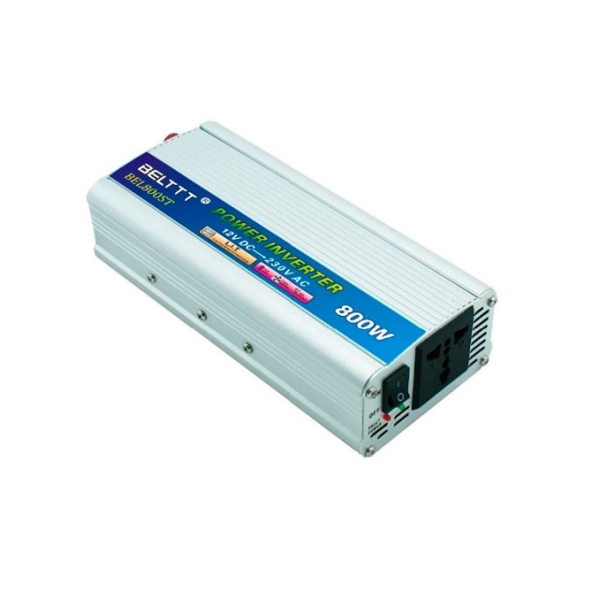 12 დან 220 გადამყვანი BEL800ST BELTTT 12V-800W CAR INVERTER