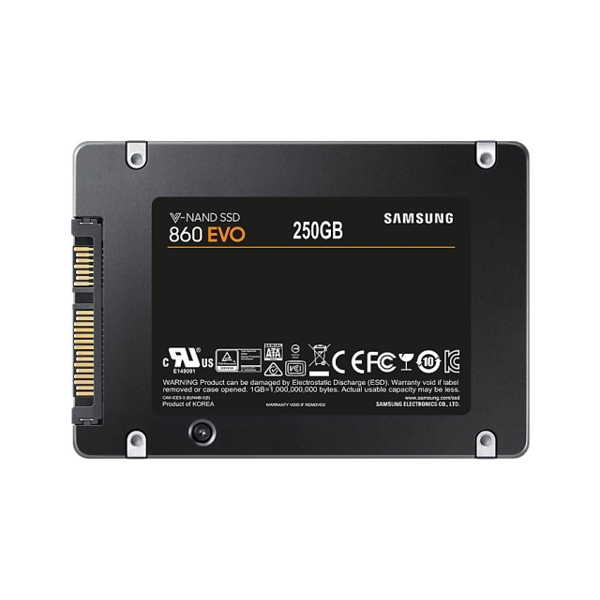 მყარი დისკი (SSD) Samsung SSD 860 Evo 250GB 2.5" SATA III