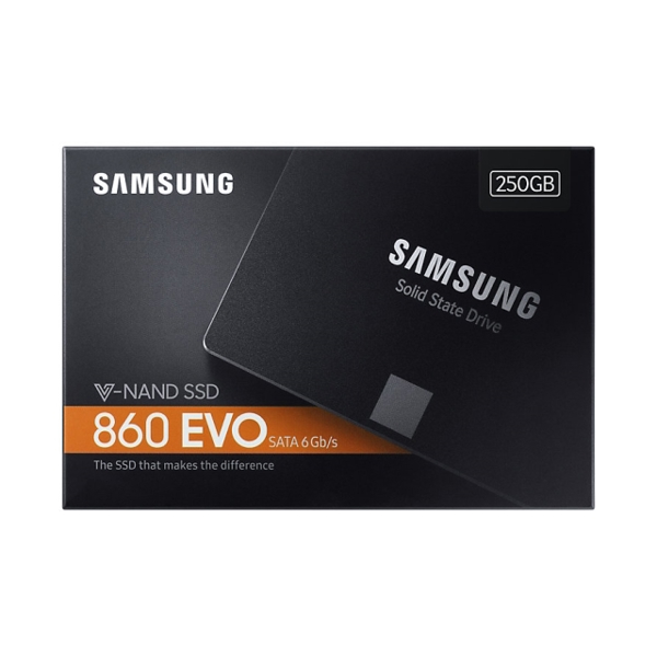 მყარი დისკი (SSD) Samsung SSD 860 Evo 250GB 2.5" SATA III