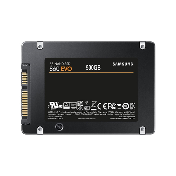 მყარი დისკი (SSD) Samsung SSD 860 Evo 500GB 2.5" SATA III