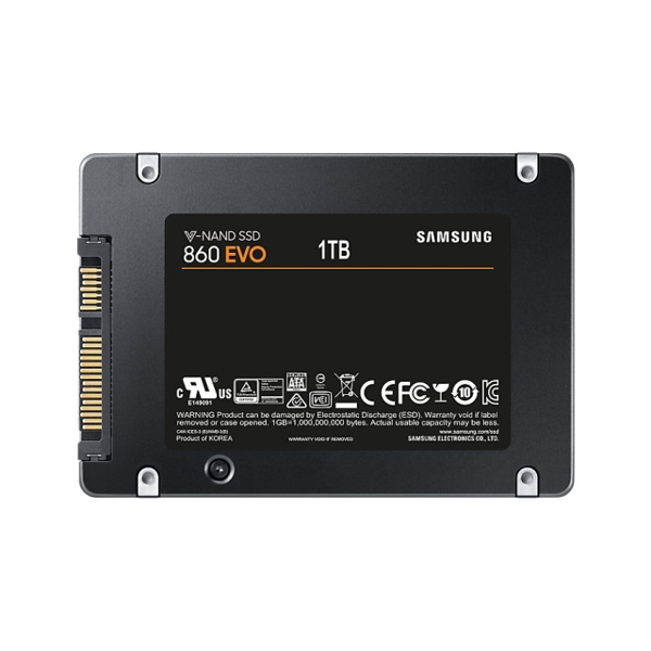 მყარი დისკი (SSD) Samsung SSD 860 Evo 1TB 2.5" SATA III