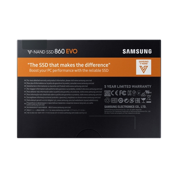 მყარი დისკი (SSD) Samsung SSD 860 Evo 1TB 2.5" SATA III