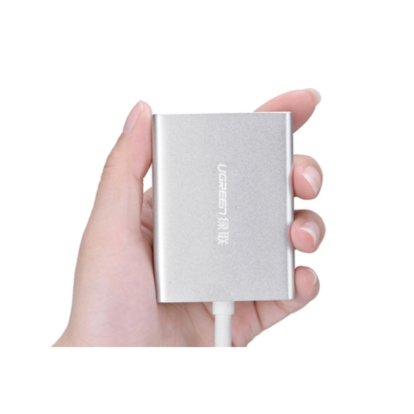 ადაპტერი UGREEN 40229 USB 3.0 to HDMI converter Silver 80CM USB TO HDMI USB TO HDMI