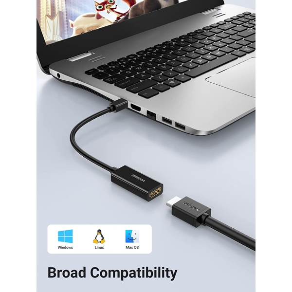 UGREEN MD112 (40360) Mini DisplayPort to HDMI Adapter 