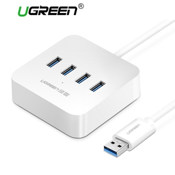 USB ჰაბი UGREEN CR118 (30202) Hub USB 3.0 Ugreen 4 Ports High Speed ​​5 Gb usb hubs 1M