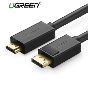 ვიდეო კაბელი UGREEN DP101 (10202) DP to HDMI male cable 2M