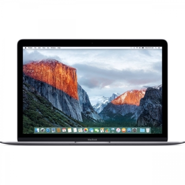 ნოუთბუქი MACBOOK 12"  1.2GHZ DUAL-CORE INTEL CORE M3  256GB - SPACE GREY   MODEL A1534